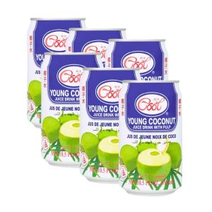Ice Cool Young Coconut Juice 5 X 310 Ml + 310 Ml